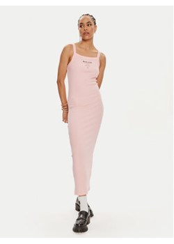 ROTATE Sukienka codzienna Vigdis 1124431011 Różowy Slim Fit ze sklepu MODIVO w kategorii Sukienki - zdjęcie 173438042