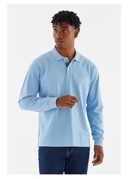 Galvanni Koszulka polo w kolorze błękitnym ze sklepu Limango Polska w kategorii T-shirty męskie - zdjęcie 173440620