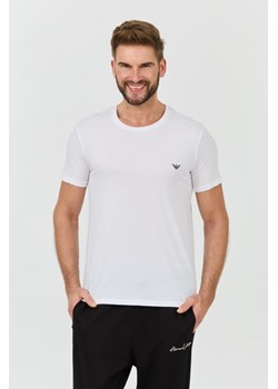 EMPORIO ARMANI Biały t-shirt basique, Wybierz rozmiar XXL ze sklepu outfit.pl w kategorii T-shirty męskie - zdjęcie 173441991