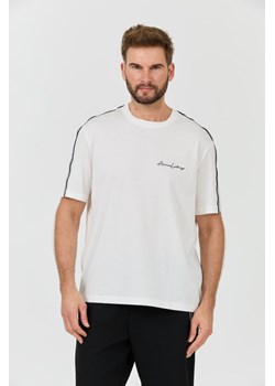 ARMANI EXCHANGE Biały t-shirt, Wybierz rozmiar XXL ze sklepu outfit.pl w kategorii T-shirty męskie - zdjęcie 173442050