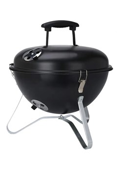 Czarny minimalistyczny grill z pokrywą - Rovan ze sklepu Edinos.pl w kategorii Ogród i taras - zdjęcie 173447020