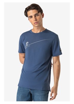 super.natural Koszulka &quot;Haute Route&quot; w kolorze niebieskim ze sklepu Limango Polska w kategorii T-shirty męskie - zdjęcie 173448371