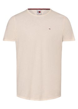 Tommy Jeans Koszulka męska Mężczyźni écru jednolity ze sklepu vangraaf w kategorii T-shirty męskie - zdjęcie 173449300