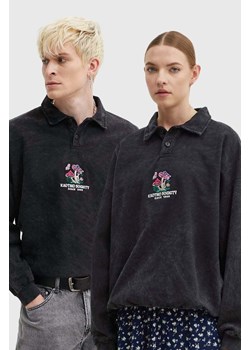 Kaotiko bluza bawełniana kolor czarny z aplikacją AM048-02-G002 ze sklepu ANSWEAR.com w kategorii Bluzy męskie - zdjęcie 173451564