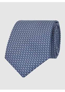 Krawat z czystego jedwabiu (7 cm) ze sklepu Peek&Cloppenburg  w kategorii Krawaty - zdjęcie 173452681
