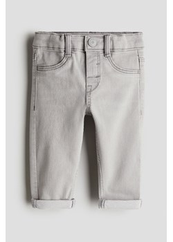 H & M - Dżinsy Skinny Fit - Szary ze sklepu H&M w kategorii Spodnie i półśpiochy - zdjęcie 173453032