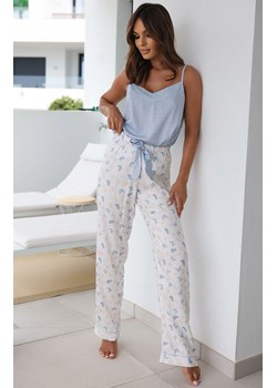 Dwuczęściowa piżama damska Edita, Kolor niebieski-wzór, Rozmiar S, SENSIS ze sklepu Primodo w kategorii Piżamy damskie - zdjęcie 173454004