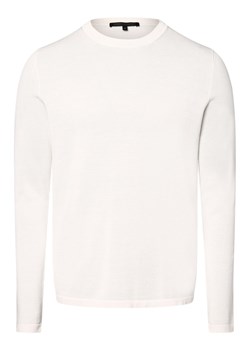 Drykorn Męski sweter z dzianiny - Irmino Mężczyźni Bawełna écru jednolity ze sklepu vangraaf w kategorii Swetry męskie - zdjęcie 173455580