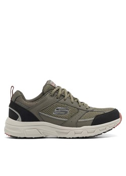 Sneakersy Skechers OAK CANYON VERKETTA 51898 OLBK Zielony ze sklepu eobuwie.pl w kategorii Buty sportowe męskie - zdjęcie 173456320