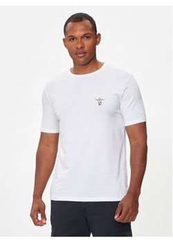 Aeronautica Militare T-Shirt AM1UTI001 Biały Regular Fit ze sklepu MODIVO w kategorii T-shirty męskie - zdjęcie 173456594