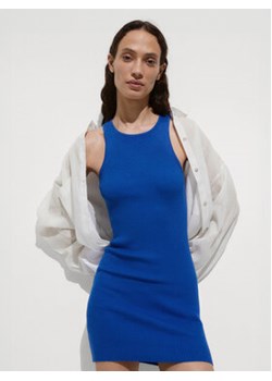 Mango Sukienka letnia Orwell 77060335 Niebieski Slim Fit ze sklepu MODIVO w kategorii Sukienki - zdjęcie 173456624