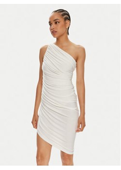 NORMA KAMALI Sukienka koktajlowa KK2223PL288944 Biały Slim Fit ze sklepu MODIVO w kategorii Sukienki - zdjęcie 173456683