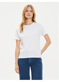 Brave Soul T-Shirt LTS-149AMBER1 Biały Straight Fit ze sklepu MODIVO w kategorii Bluzki damskie - zdjęcie 173456740