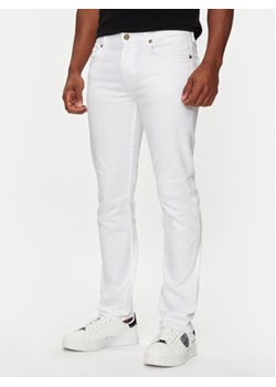 Versace Jeans Couture Jeansy 76GAB5S0 Biały Slim Fit ze sklepu MODIVO w kategorii Jeansy męskie - zdjęcie 173456751