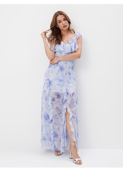 Mohito - Szyfonowa sukienka maxi - błękitny ze sklepu Mohito w kategorii Sukienki - zdjęcie 173456920