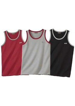 Zestaw 3 sportowych podkoszulków ze sklepu Atlas For Men w kategorii T-shirty męskie - zdjęcie 173456982