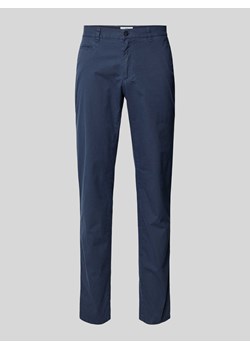 Spodnie o kroju regular fit z wpuszczanymi kieszeniami model ‘FABIO’ ze sklepu Peek&Cloppenburg  w kategorii Spodnie męskie - zdjęcie 173459802