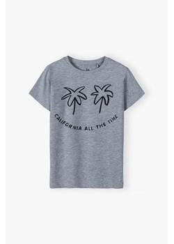 T-shirt dla chłopca szary California ze sklepu 5.10.15 w kategorii T-shirty chłopięce - zdjęcie 173460770