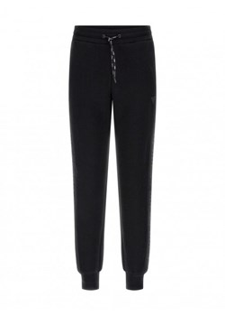 Damskie spodnie dresowe Guess Allie Scuba - czarne ze sklepu Sportstylestory.com w kategorii Spodnie damskie - zdjęcie 173460854