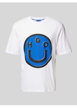 T-shirt z nadrukiem z logo model ‘Nimper’ ze sklepu Peek&Cloppenburg  w kategorii T-shirty męskie - zdjęcie 173462022