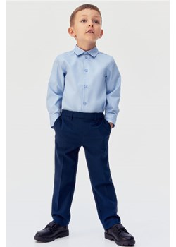 H & M - Spodnie szkolne Straight Leg - Niebieski ze sklepu H&M w kategorii Spodnie chłopięce - zdjęcie 173462584