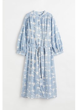 H & M - Szmizjerka do połowy łydki - Niebieski ze sklepu H&M w kategorii Sukienki - zdjęcie 173463504