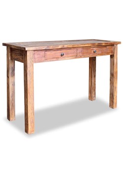 Drewniana konsola z szufladami M3-P31 ze sklepu Edinos.pl w kategorii Konsole - zdjęcie 173463980