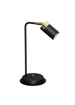 Elegancka lampa stołowa czarna - K380-Hawe ze sklepu Edinos.pl w kategorii Lampy stołowe - zdjęcie 173465054