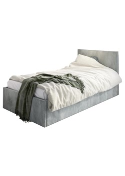 Popielate łóżko z pojemnikiem Sorento 3X - 3 rozmiary ze sklepu Edinos.pl w kategorii Łóżka i materace - zdjęcie 173465072