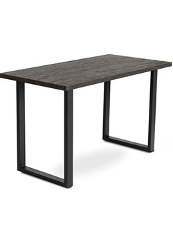 Czarny loftowy stół prostokątny z  metalowymi nogami - Beko 4X ze sklepu Edinos.pl w kategorii Stoły - zdjęcie 173465481