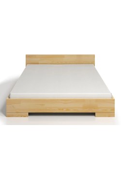 Drewniane łóżko z pojemnikiem Laurell 5S - 5 ROZMIARÓW ze sklepu Edinos.pl w kategorii Łóżka i materace - zdjęcie 173465840