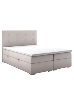 Podwójne łóżko boxspring Claro 160x200 - 32 kolory ze sklepu Edinos.pl w kategorii Łóżka i materace - zdjęcie 173465873