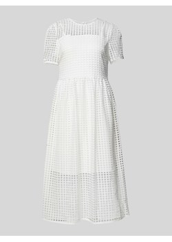 Sukienka midi z okrągłym dekoltem ze sklepu Peek&Cloppenburg  w kategorii Sukienki - zdjęcie 173466233