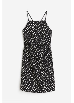 H & M - Drapowana sukienka - Czarny ze sklepu H&M w kategorii Sukienki - zdjęcie 173466473
