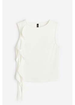 H & M - Top bez rękawów - Biały ze sklepu H&M w kategorii Bluzki damskie - zdjęcie 173466493