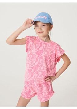 Sinsay - Komplet: koszulka i szorty - różowy ze sklepu Sinsay w kategorii Komplety dziewczęce - zdjęcie 173467600