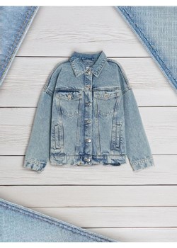 Sinsay - Kurtka jeansowa - niebieski ze sklepu Sinsay w kategorii Kurtki dziewczęce - zdjęcie 173467633