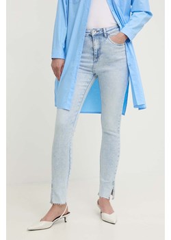 Answear Lab jeansy damskie kolor niebieski ze sklepu ANSWEAR.com w kategorii Jeansy damskie - zdjęcie 173467740