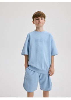 Reserved - Bawełniany komplet - niebieski ze sklepu Reserved w kategorii Komplety chłopięce - zdjęcie 173470102