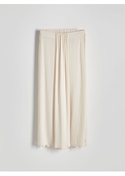 Reserved - Spodnie culotte - złamana biel ze sklepu Reserved w kategorii Spódnice - zdjęcie 173470302