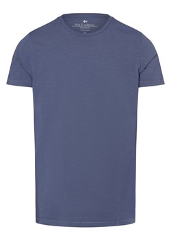 Nils Sundström Koszulka męska Mężczyźni Bawełna indygo jednolity ze sklepu vangraaf w kategorii T-shirty męskie - zdjęcie 173471334