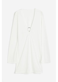 H & M - Plażowa sukienka - Biały ze sklepu H&M w kategorii Sukienki - zdjęcie 173474382