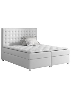 Kontynentalne łóżko do sypialni Rexer 200x200 - 44 kolory ze sklepu Edinos.pl w kategorii Łóżka i materace - zdjęcie 173476631