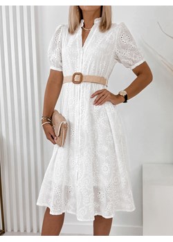 sukienka manea biała uni ze sklepu UBRA w kategorii Sukienki - zdjęcie 173478251