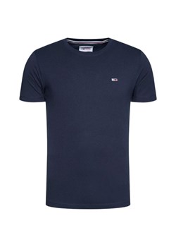 t-shirt męski tommy jeans dm0dm09598 granatowy ze sklepu Royal Shop w kategorii T-shirty męskie - zdjęcie 173478332