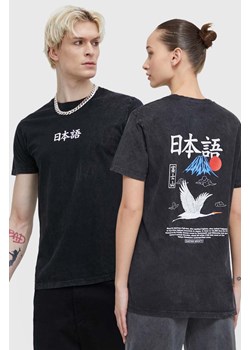 Kaotiko t-shirt bawełniany kolor czarny z nadrukiem ze sklepu ANSWEAR.com w kategorii T-shirty męskie - zdjęcie 173478514