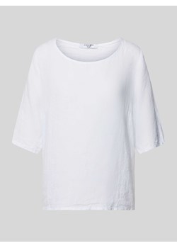 Bluzka lniana z rękawem o dł. 3/4 model ‘So44phie’ ze sklepu Peek&Cloppenburg  w kategorii Bluzki damskie - zdjęcie 173478590