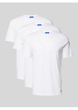 T-shirt z nadrukiem z logo ze sklepu Peek&Cloppenburg  w kategorii Podkoszulki męskie - zdjęcie 173478630