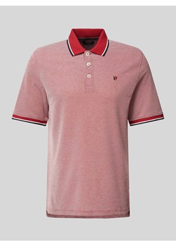 Koszulka polo o kroju regular fit z wyhaftowanym logo model ‘BLUWIN’ ze sklepu Peek&Cloppenburg  w kategorii T-shirty męskie - zdjęcie 173478642