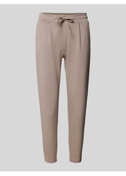 Spodnie dresowe o skróconym kroju model ‘KATE’ ze sklepu Peek&Cloppenburg  w kategorii Spodnie damskie - zdjęcie 173478690